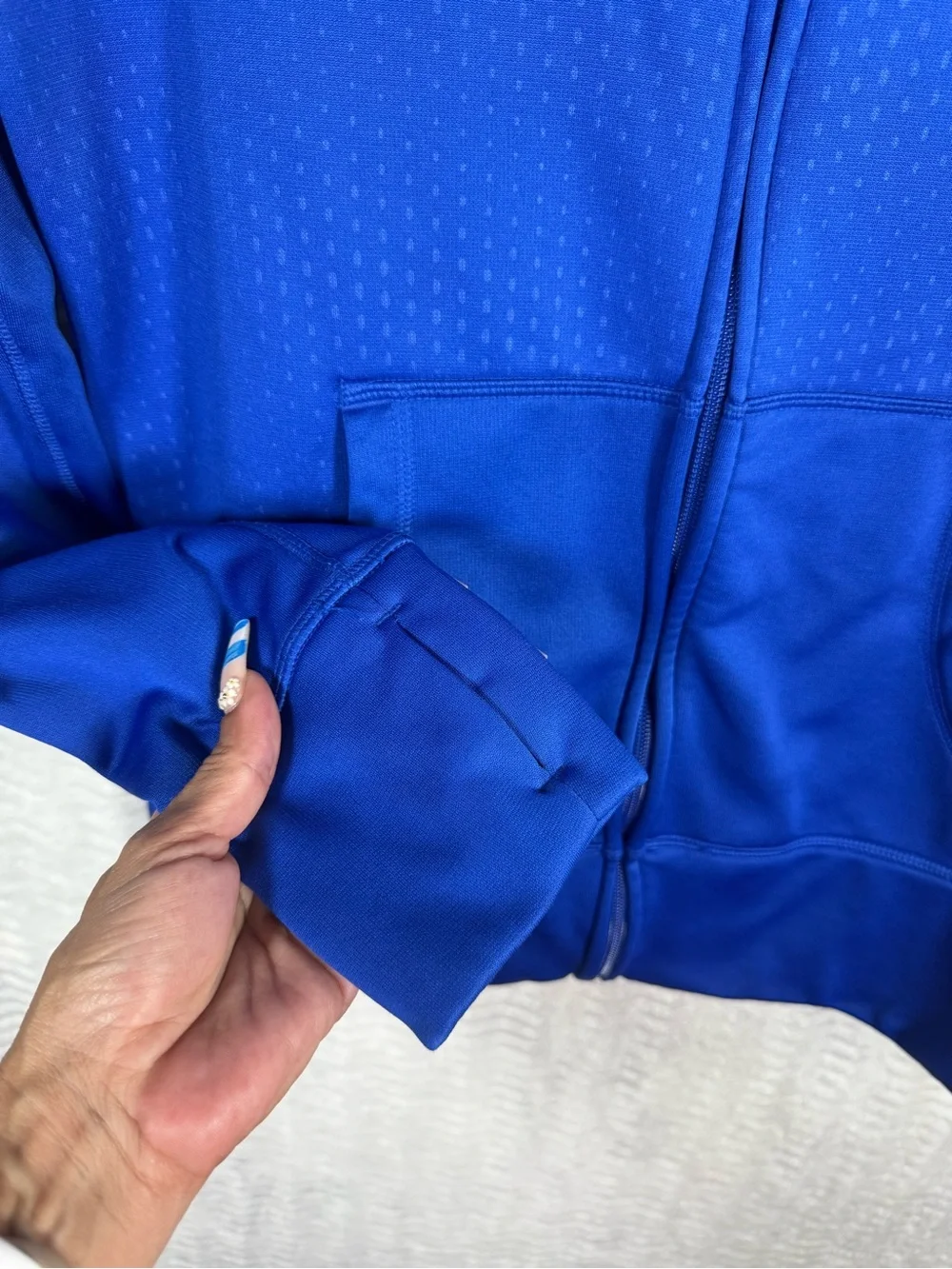 Nike Blue Devils Therma-Fit Zip-Up Jacket